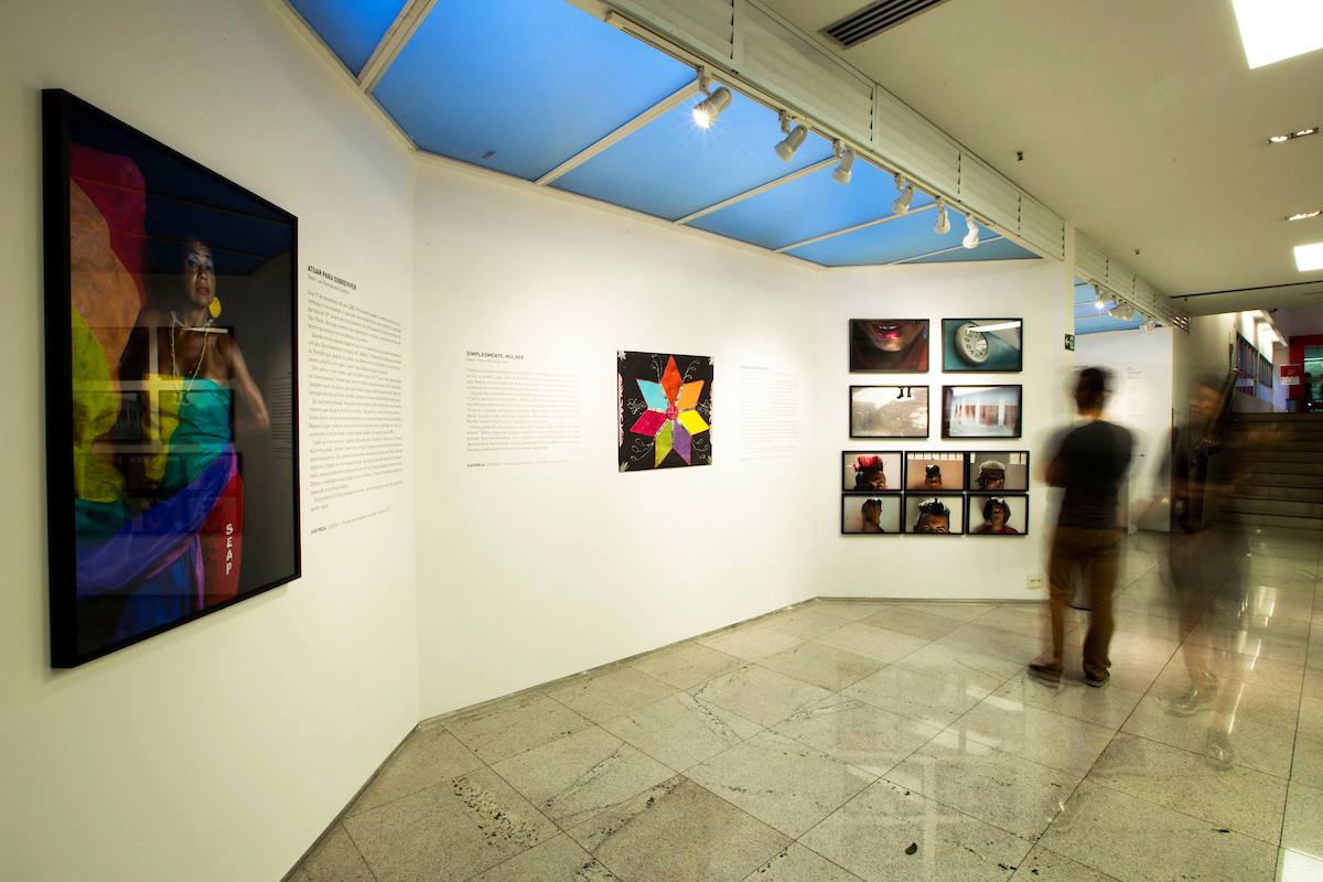 Abertura da exposição A Estrela na galeria do Centro Cultural Sesiminas