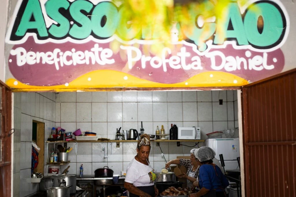Ação da Cidadania, Natal Sem Fome: cozinha da Associação Beneficente Profeta Daniel