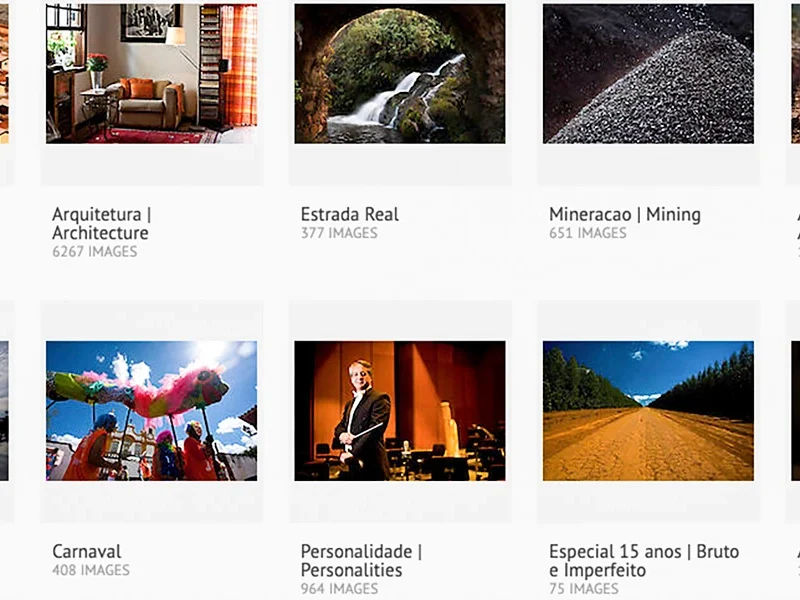 Produção de banco de imagens